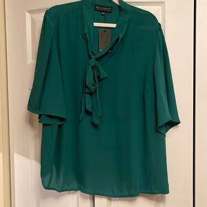 NWT Eloquii brand chiffon blouse, size 16